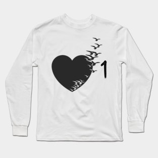 Love1 Cool Design Long Sleeve T-Shirt